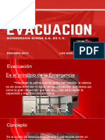 Evacuación