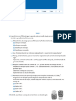 Fichas Formativas LEYA - Calor + Resoluções