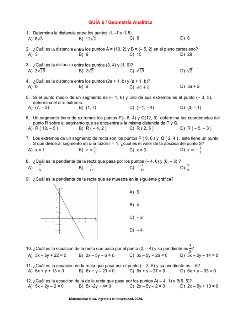 Rep 6 mate unam 2024 pdf elipse geometr a algebraica