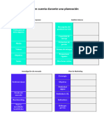 Plantilla de Planeación Estratégica