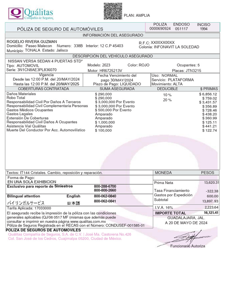 qualitas-rogelio-pdf-p-liza-de-seguros-derecho-empresarial