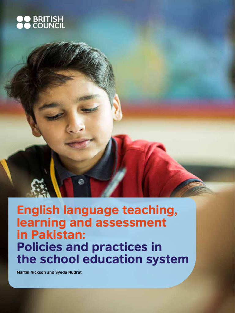 Elt learning and assessment in pakistan april 2022 new2 pdf
