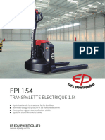 Transpalette Électrique 1.5T: Ep Equipment Co.,Ltd