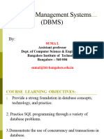 Module 1 - Overview of DBMS - Suma