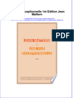 PDF of Une Vue Exceptionnelle 1St Edition Jean Mattern 2 Full Chapter Ebook