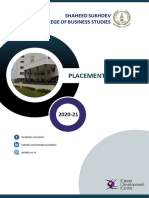 2021 07 19 Placement Report 2020 21