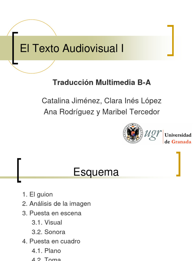 2 - Texto Audiovisual I | PDF