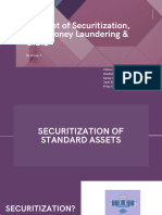 Concept of Securitisation of Standard Asset, Anti-Money Laundering & Cibil