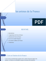 L'art Et Les Artistes de La France