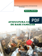 Avicultura Caipira de Base Familiar: Manual Técnico