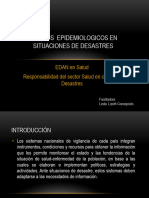 #8 Vigilancia Epidemiologia en Situaciones de Desastres EDAN SALUD