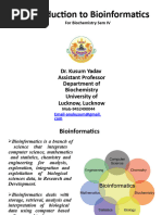 Bioinformatics