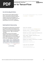 Intro To Deep Learning With TensorFlow - Introduction To TensorFlow Cheatsheet - Codecademy