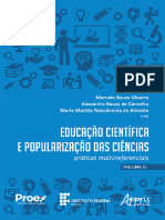 Educação Científica e Popularização Das Ciências Práticas Multirreferenciais (Marcelo Souza Oliveira Etc.)