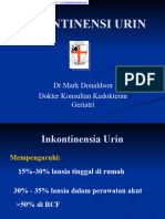 URINARY INCONTINENCE - Tutorial by M Donaldson - En.id