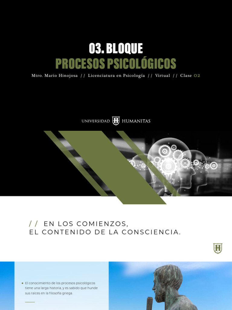Historia de la Consciencia en Psicología | PDF | Sicología | Alma