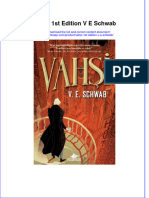 Full Download Vahsi 1St Edition V E Schwab Online Full Chapter PDF