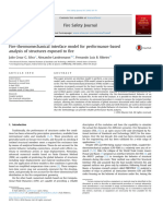 Fire-Thermomechanical Interface Model For Performance-Based Analysis of Structures Exposed To Fire