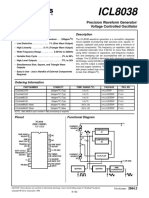 ICL8038 Datasheet