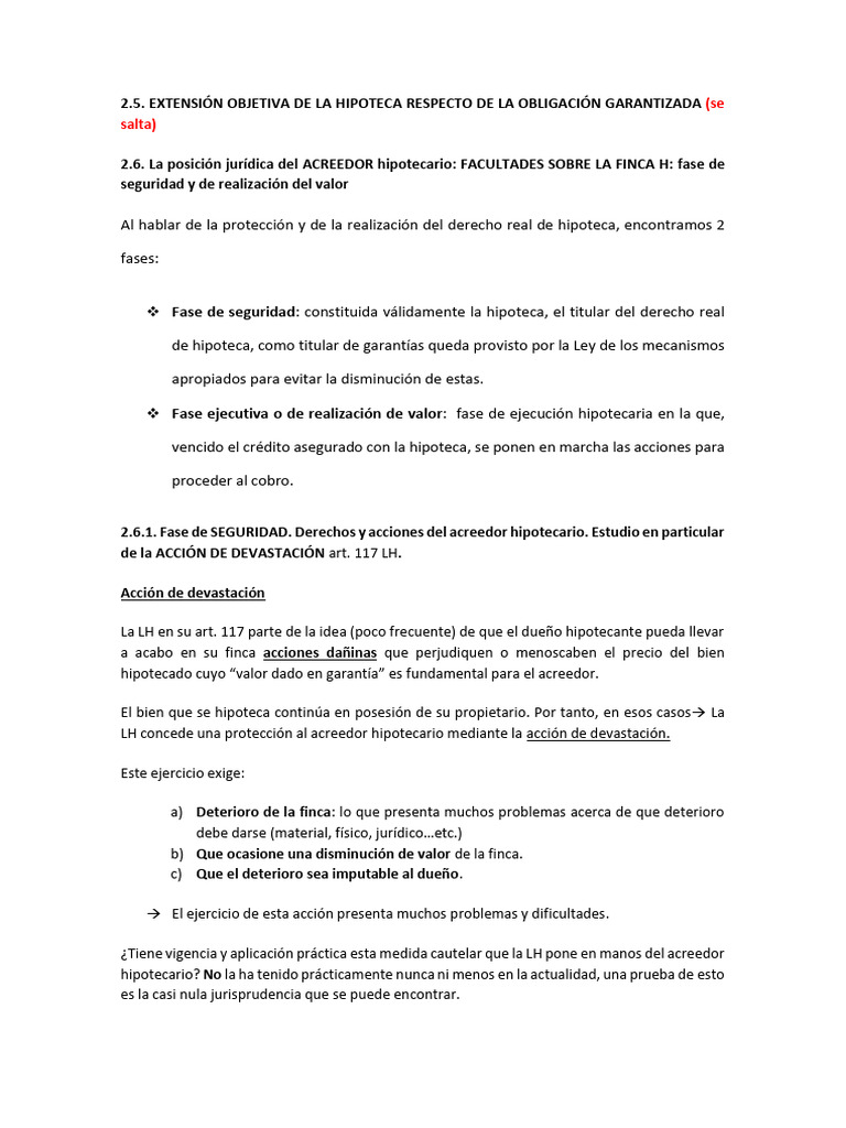Esquema t6 parte 2 pdf hipotecas ley de hipotecas