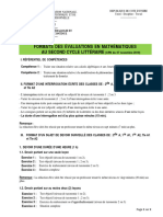 3.Formats Des Évaluations 2nd Cycle Littéraire D2021