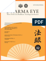 Dharma Eye: News of Soto Zen Buddhism: Teachings and Practice