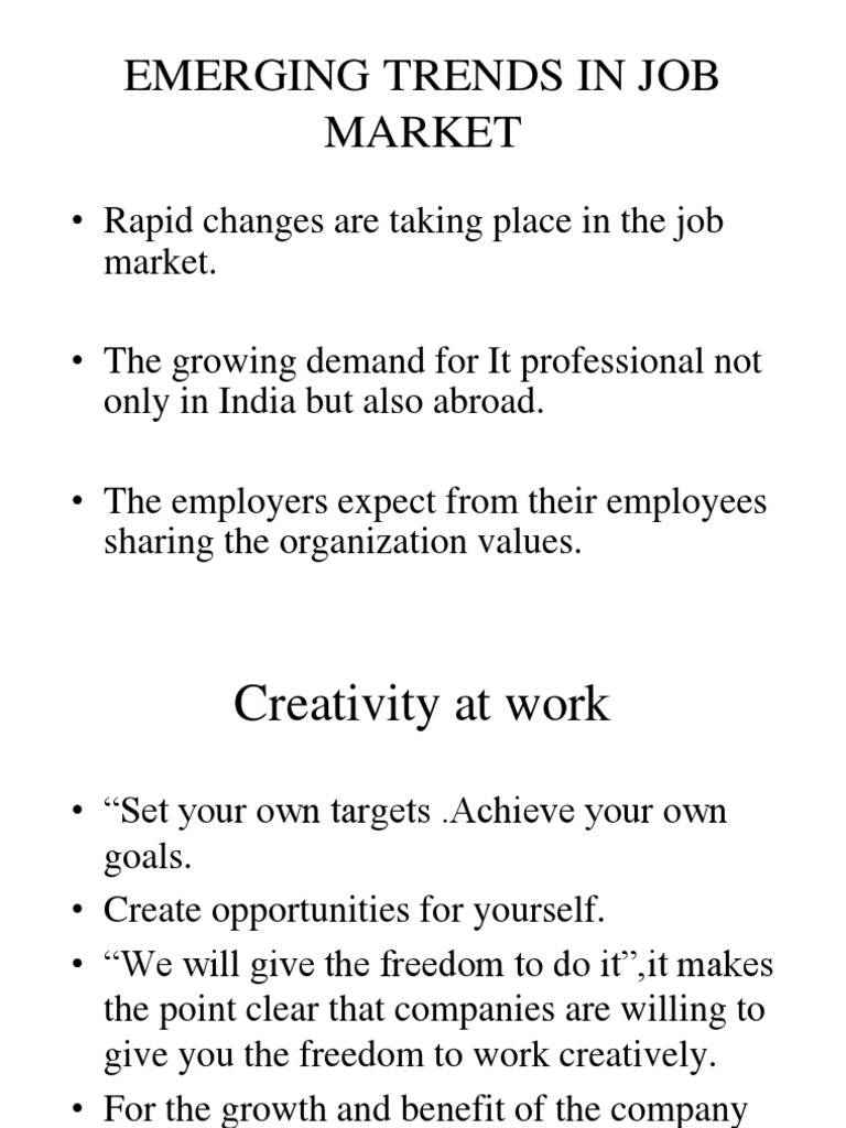 Job Market 2 | PDF