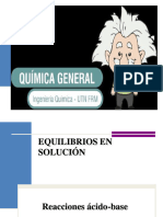 EQUILIBRIOS EN  SOLUCION 2020 primera parte