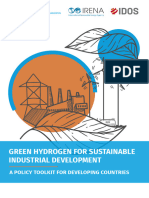 Green Hydrogen for Sustainable Industrial Development a Policy Toolkit for Developing Countries