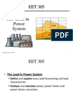 EET 305 Chapter 5 The Load in Power System
