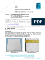 Laudo IPT Forro Mineral E-Decore