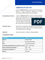 Boletim Técnico Cola Hotmelt CQ-731