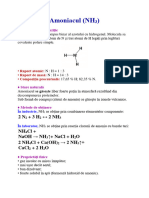 Amoniacul (NH3)