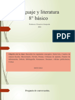 Lenguaje y literatura, conceptos repaso poema, critica, 06-03-2024