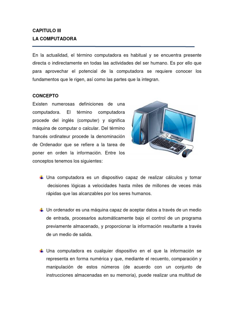 Apunte Unidad III-Formateada | PDF | Hardware de la computadora ...