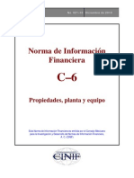 NIF C 6 Propiedades Plantayequipo