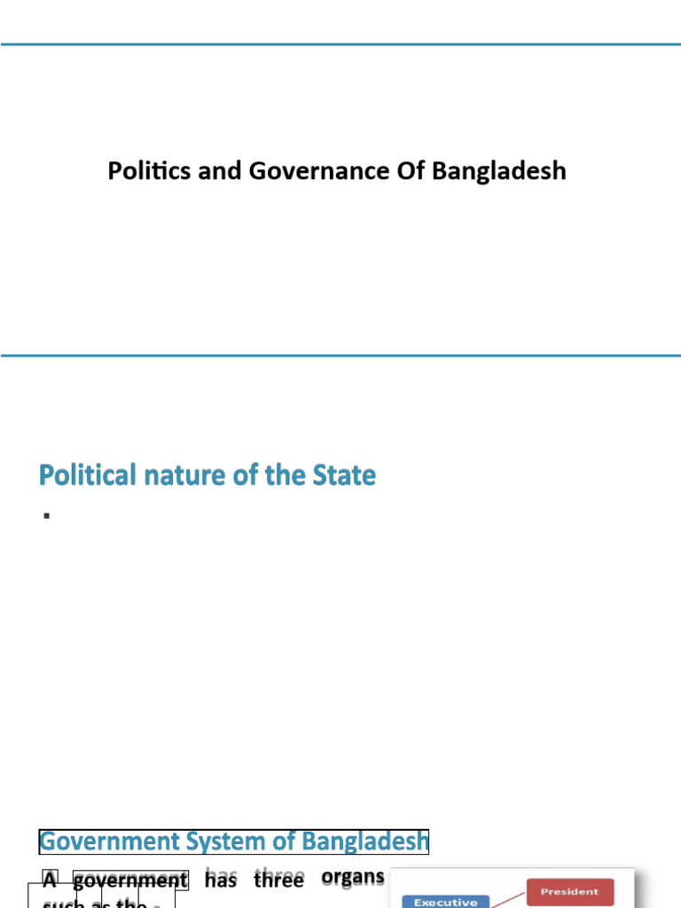 Governance Structure of Bangladesh | PDF | Good Governance | Governance