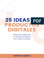 Aq 25 Ideas de Productos Digitales MR