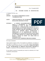 CARTA Nº 022-2023-PAMPALIBRE-CONSULTA DE OBRA N° 06-II.SS
