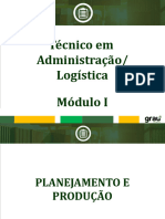 Administração - Logistica - Módulo I - Planejamento e Produção