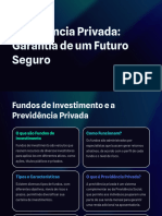 Previdencia Privada Garantia de Um Futuro Seguro