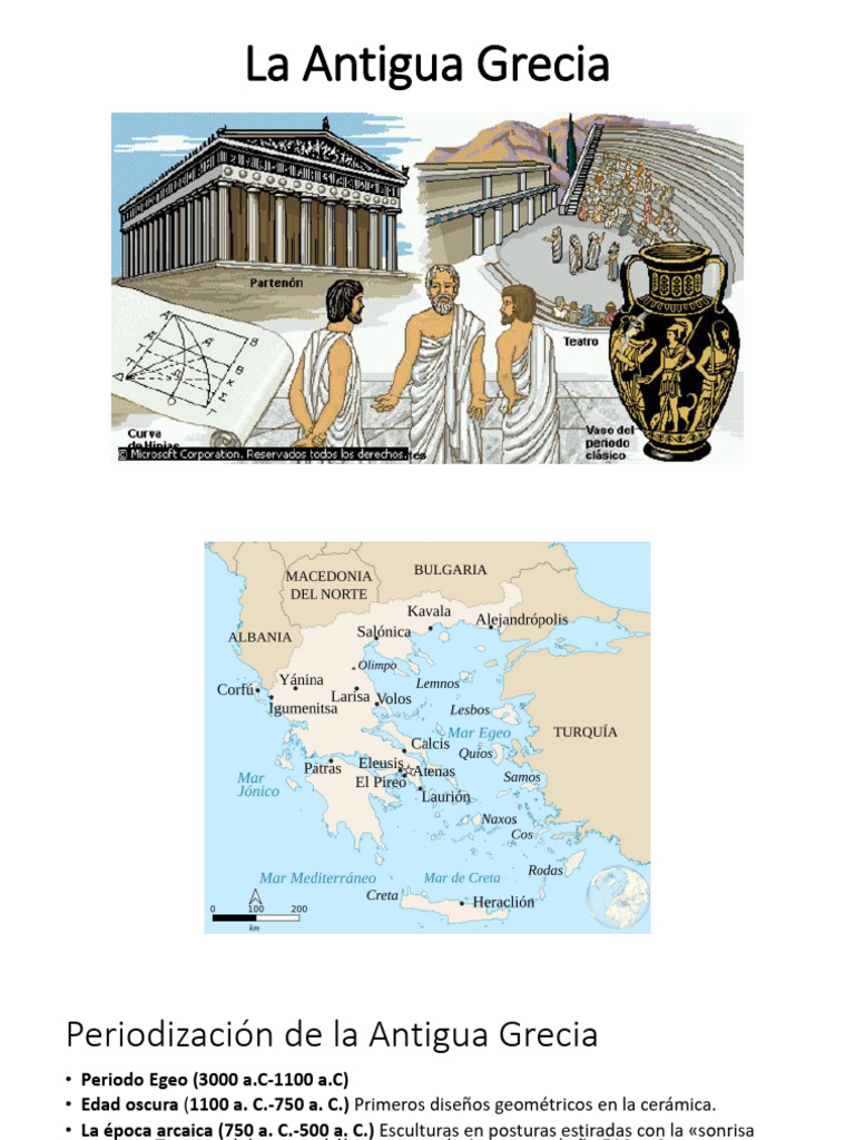 Periodización de la Antigua Grecia | PDF | Antigua Grecia | Antiguedad ...