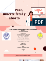 embarazo, muerte fetal y aborto