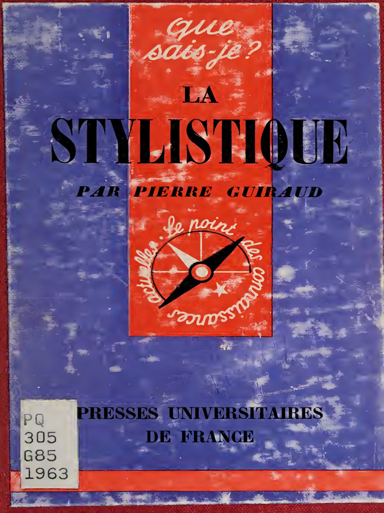 Introduction à la stylistique française | PDF | Rhétorique | Poésie
