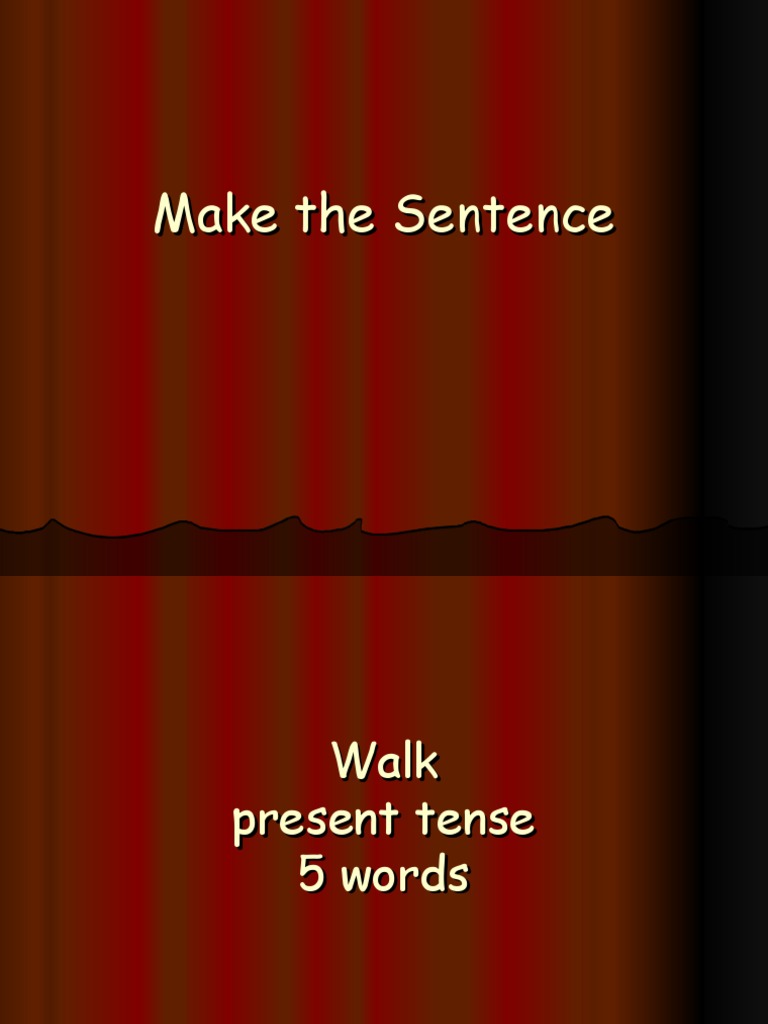 Sentence Building for ESL Learners | PDF