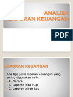 Pertemuan 2  3. Analisa Rasio Keuangan, Analisis Perbandingan Laporan Keuangan