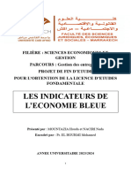 Les Indicateurs de L'Economie Bleue