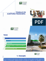 Papeles de trabajo auditoria a estados financieros