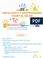 Gastrosquisis y Onfalocele