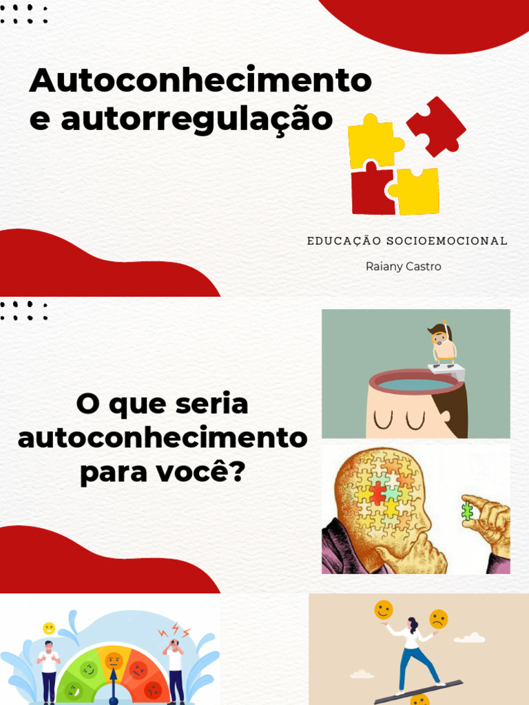 Autoconhecimento e Autorregulação Emocional | PDF | Emoções | Aprendizado